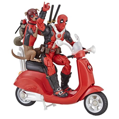 Figurine - Deadpool - Deadpool Sur Scooter